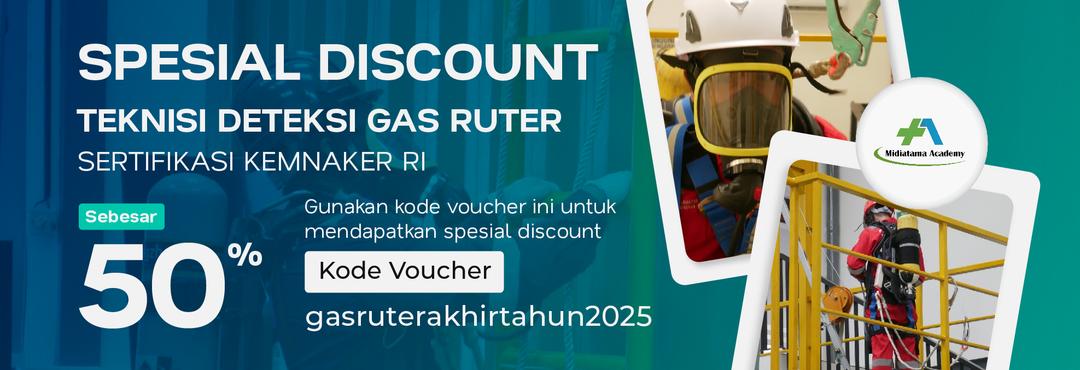 Gambar promo Teknisi Deteksi Gas Ruang Terbatas Batch 6