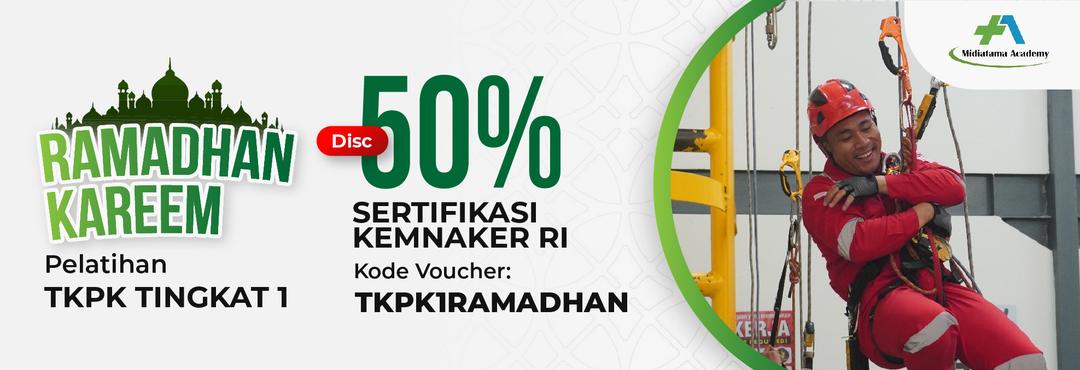 Gambar promo  Tenaga Kerja Pada Ketinggian Tingkat 1 (TKPK) Batch 72