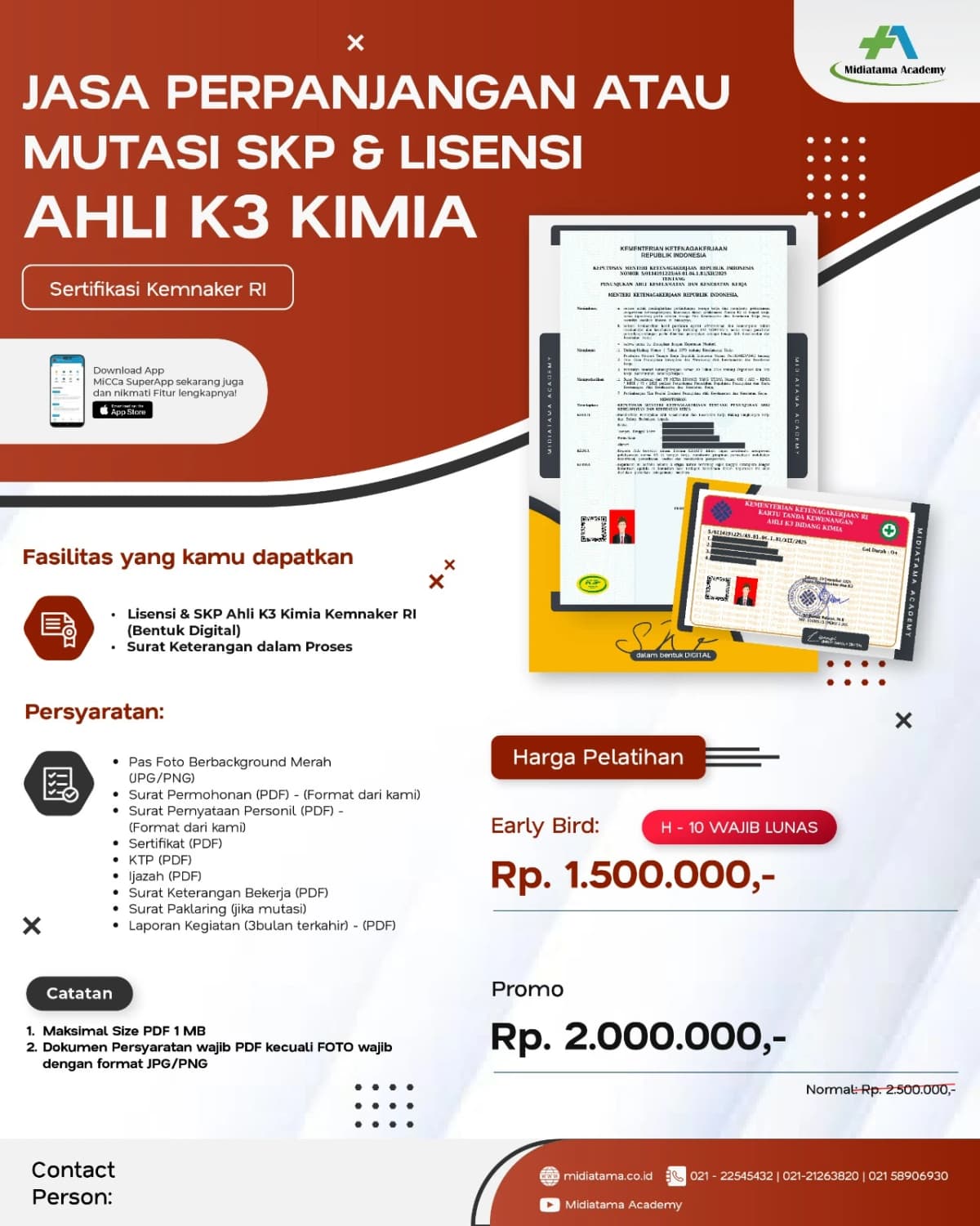 Ahli K3 Kimia Batch 8 SKP