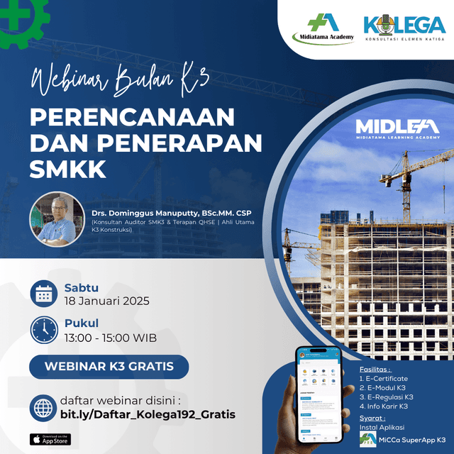Perencanaan dan Penerapan SMKK Batch 1