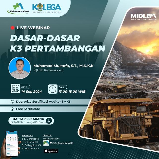 Dasar-Dasar K3 Pertambangan Batch 1
