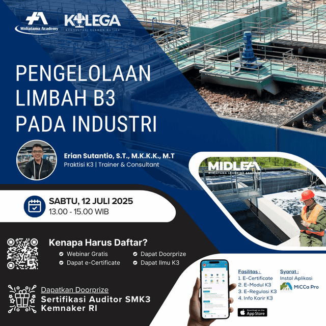 Pengelolaan Limbah B3 Pada Industri Batch 1