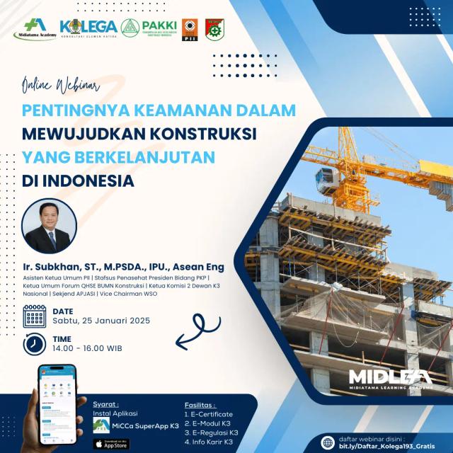 Pentingnya Keamanan dalam Mewujudkan Konstruksi yang Berkelanjutan di Indonesia Batch 1