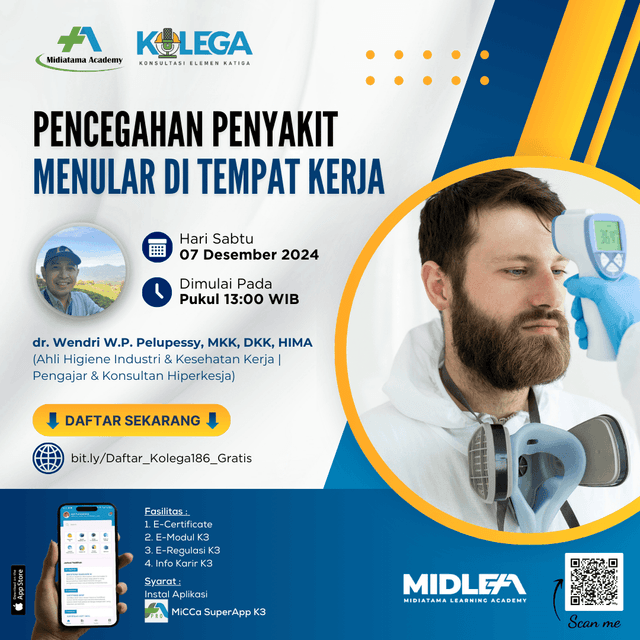 Pencegahan Penyakit Menular di Tempat Kerja Batch 1