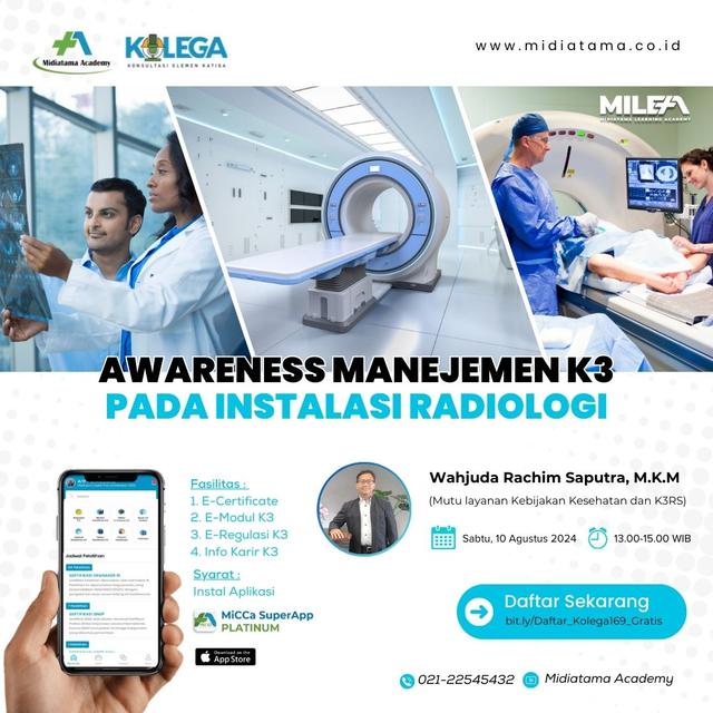 Awarness Manajemen Keselamatan dan Kesehatan Kerja (K3) pada Instalasi Radiologi Batch 1