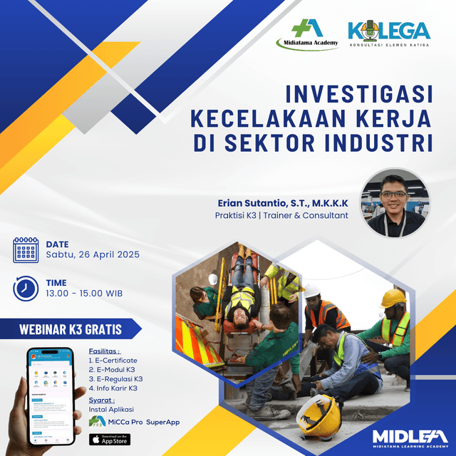Investigasi Kecelakaan Kerja di Sektor Industri Batch 1