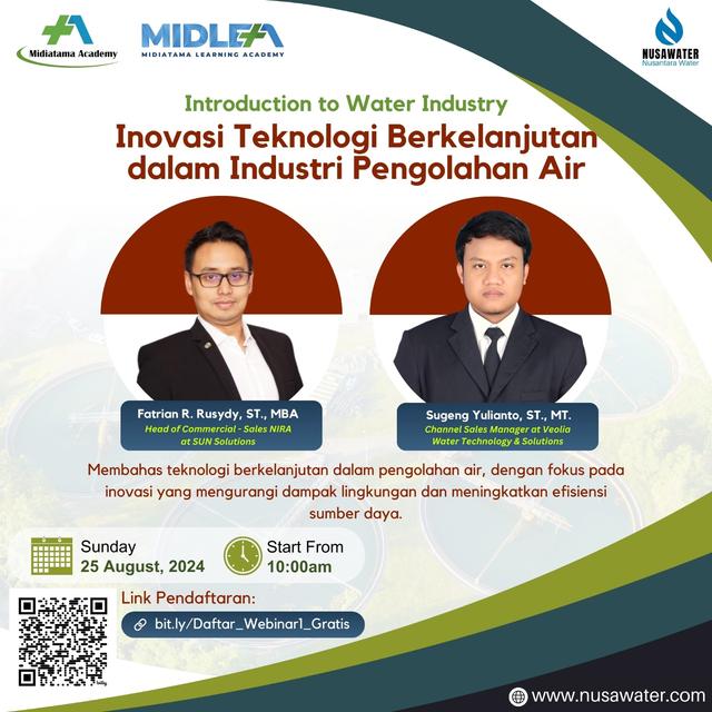 Teknologi Berkelanjutan dalam Industri Pengolahan Air Batch 1