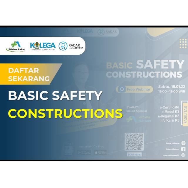 Basic Safety Constructions Batch 1