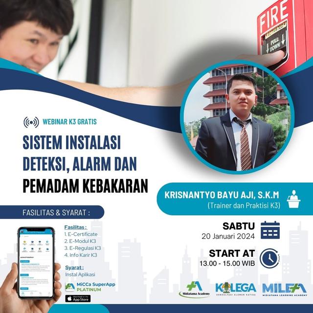 Sistem Instalasi Deteksi, Alarm dan Pemadam Kebakaran Batch 1