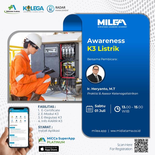 Awareness K3 Listrik Batch 1