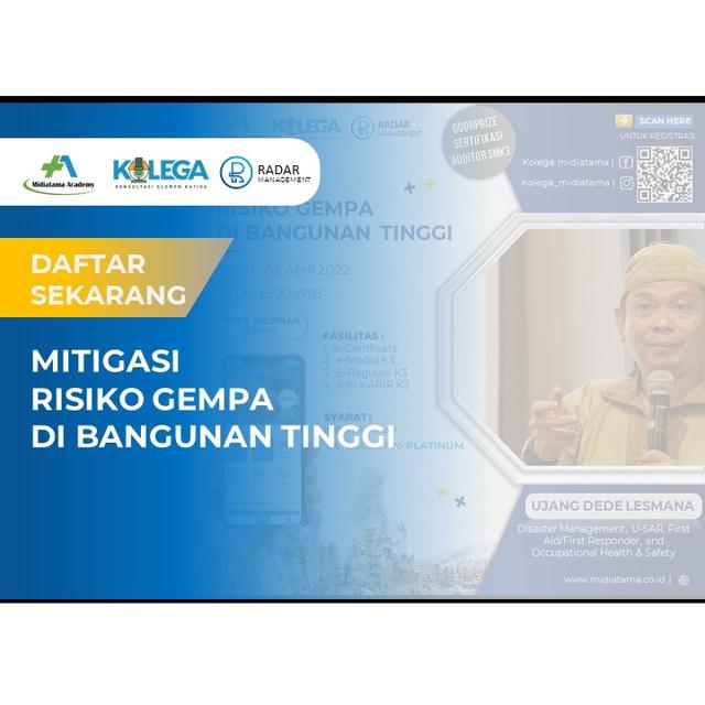 Mitigasi Risiko Gempa di Bangunan Tinggi Batch 1