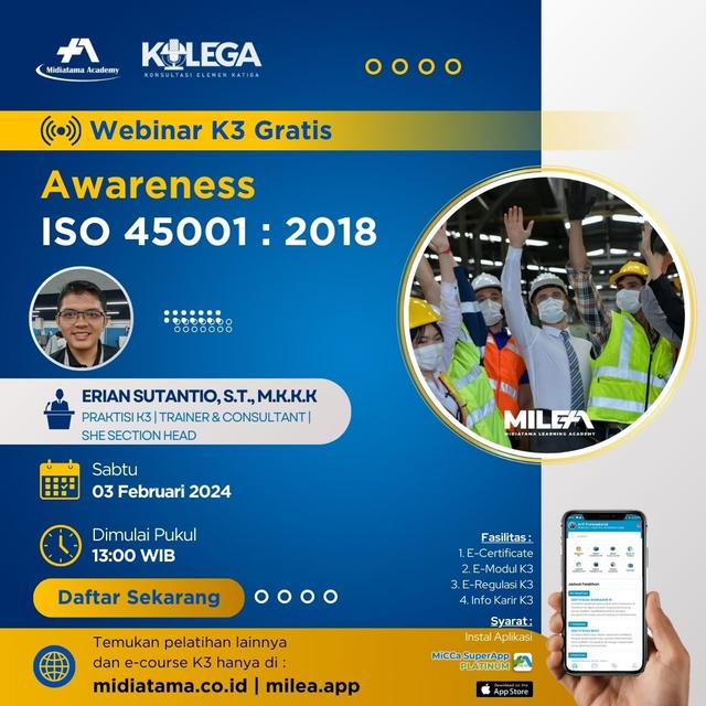 Awareness ISO 45001:2018 Batch 1