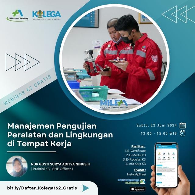 Manajemen Pengujian Peralatan dan Lingkungan di Tempat Kerja Batch 1