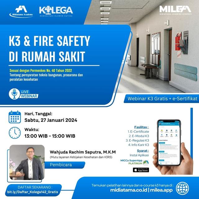 K3 & Fire Safety di Rumah Sakit Batch 1