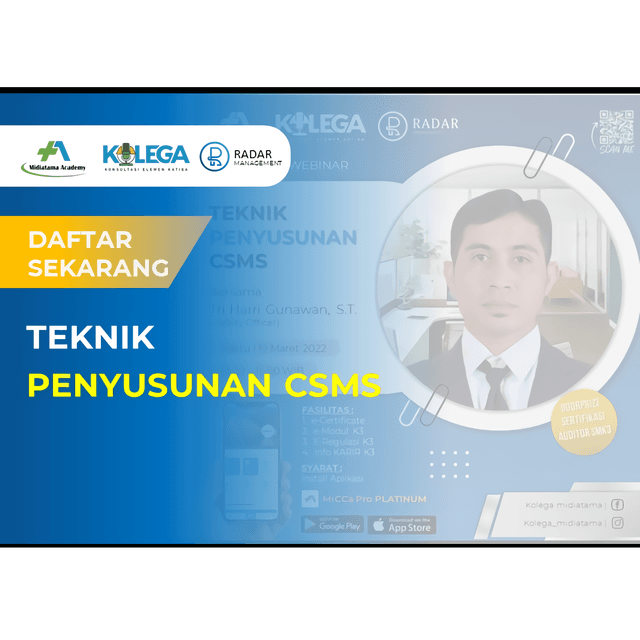 Teknik Penyusunan CSMS Batch 1