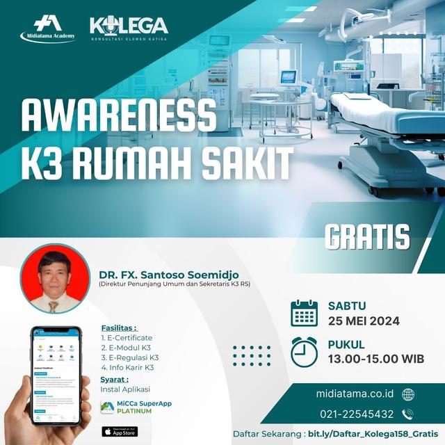 Awareness K3 Rumah Sakit Batch 1
