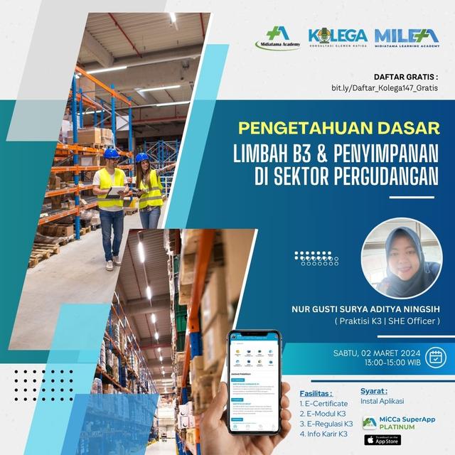 Limbah B3 dan Penyimpanan di Sektor Pergudangan Batch 1