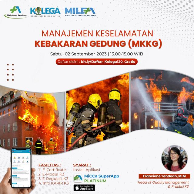 Manajemen Keselamatan Kebakaran Gedung (MKKG) Batch 2