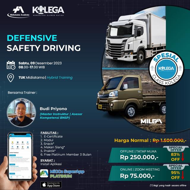 Defensive Safety Driving Batch 1