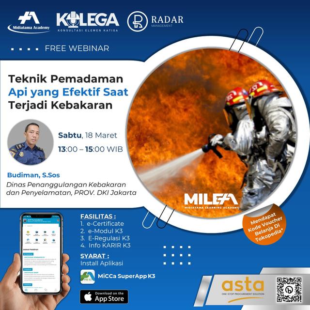 Teknik Pemadaman Api yang Efektif Saat Terjadi Kebakaran Batch 1