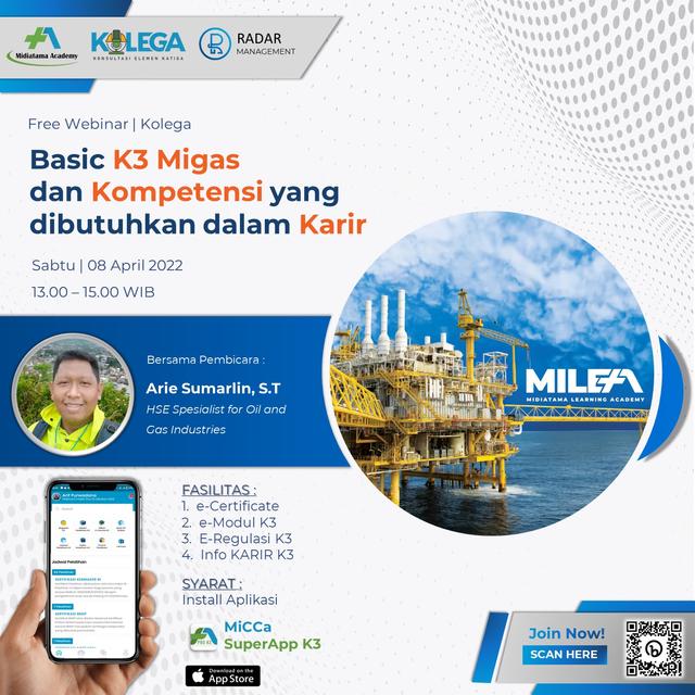 Basic K3 Migas & Kompetensi yang dibutuhkan dalam Karir Batch 1
