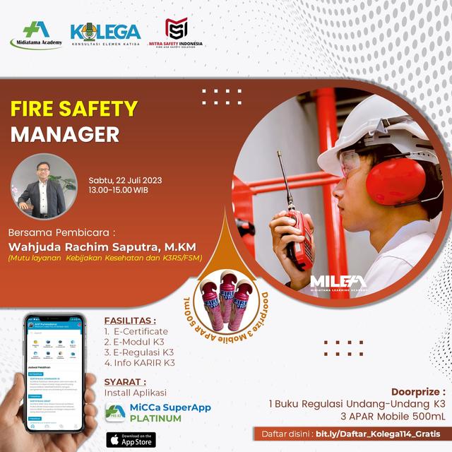 Fire Safety Manager (FSM) Batch 1