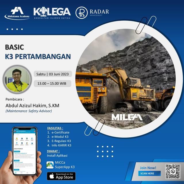 Basic K3 Pertambangan Batch 3