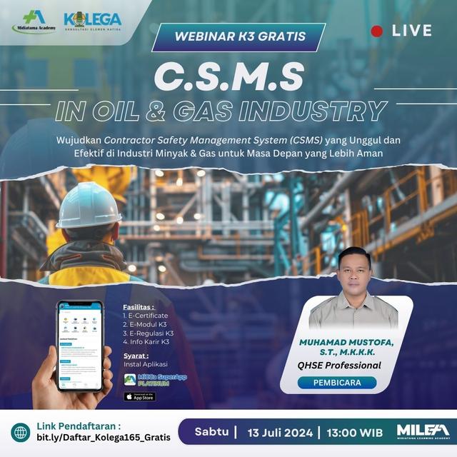 CSMS in Oil & Gas Industry Batch 1