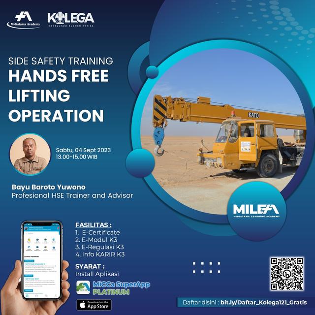 Side Safety Training Hands Free Lifting Operation Batch 1