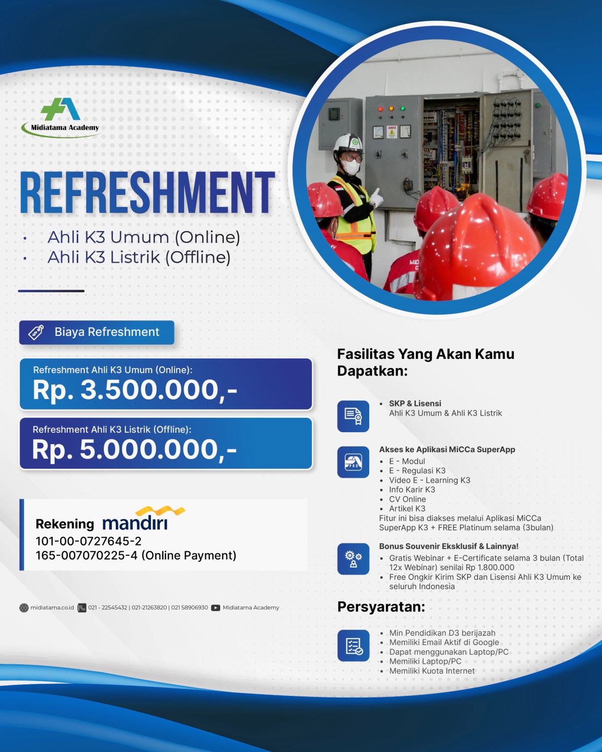 Refreshment Ahli K3