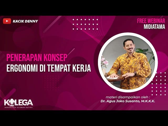 Penerapan Konsep Ergonomi di Tempat Kerja