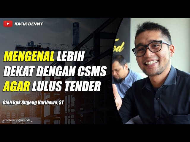 Basic CSMS for Bidding Bpk Sugeng Haribowo
