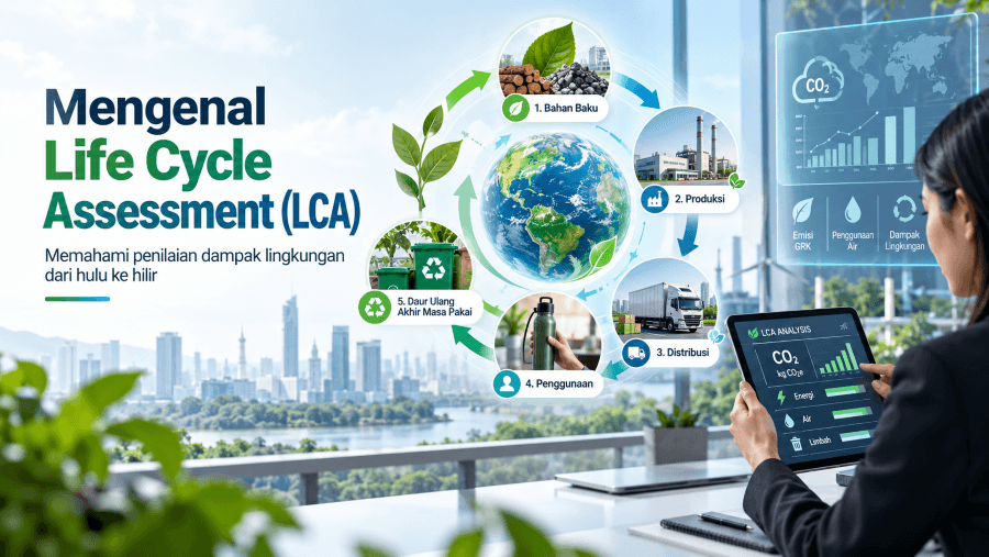 Mengenal Life Cycle Assessment (LCA): Metode Mengukur Dampak Lingkungan Produk dari Hulu ke Hilir