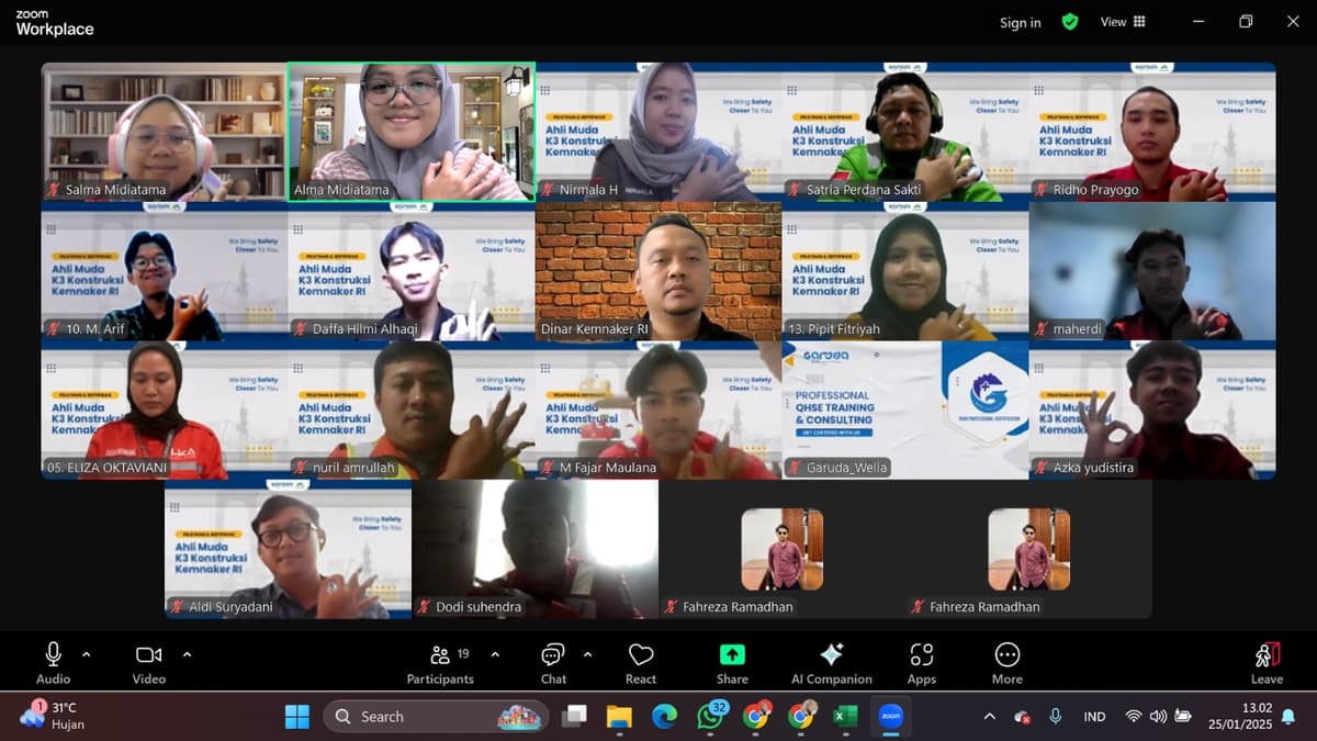 Ahli Muda K3 Konstruksi Batch 137