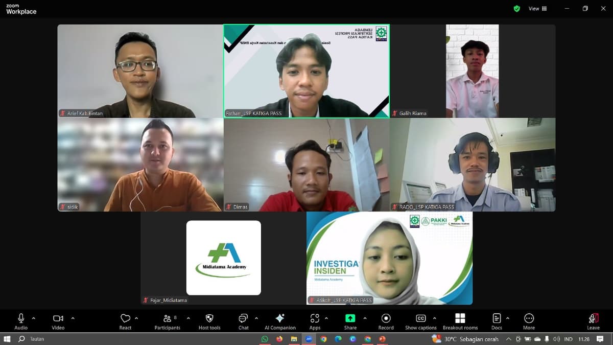 Operator Keselamatan dan Kesehatan Kerja Batch 2