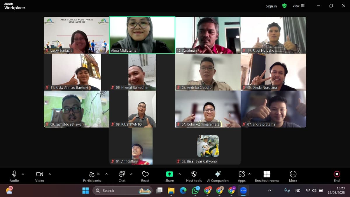 Ahli Muda K3 Konstruksi Batch 143