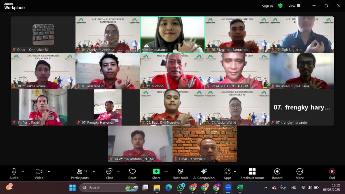 Ahli Muda K3 Konstruksi Batch 145