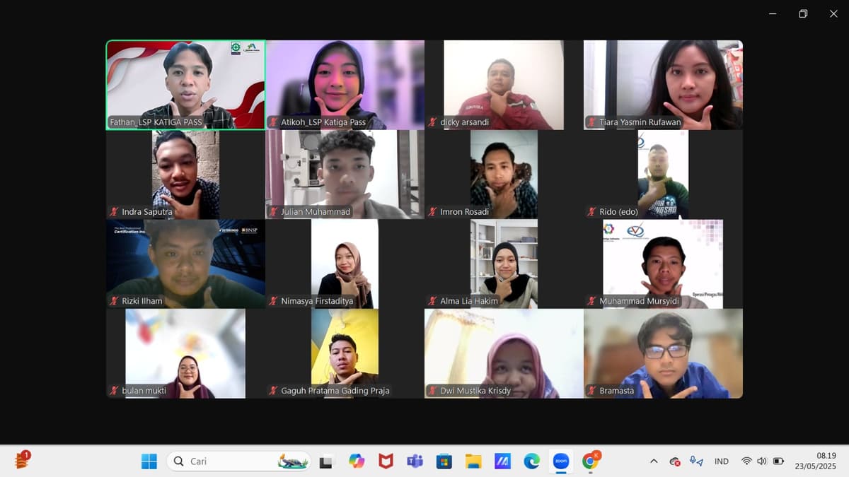 Operator Keselamatan dan Kesehatan Kerja Batch 6