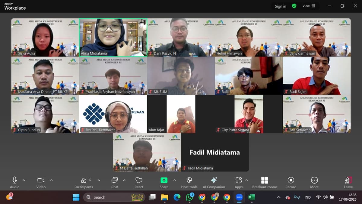 Ahli Muda K3 Konstruksi Batch 147