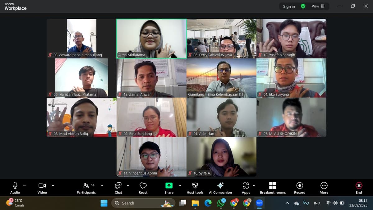 Ahli Muda K3 Konstruksi Batch 154