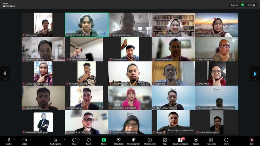 Petugas Keselamatan dan Kesehatan Kerja Batch 21