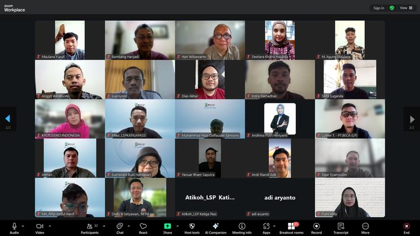 Operator Keselamatan dan Kesehatan Kerja Batch 17