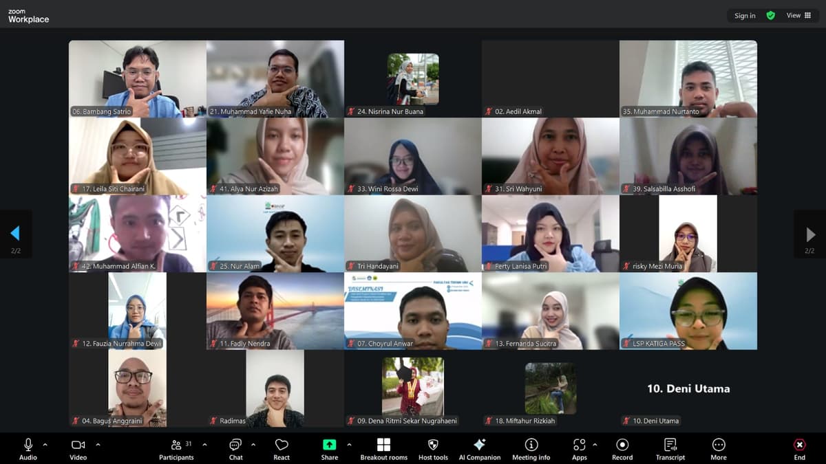 Operator Keselamatan dan Kesehatan Kerja Batch 21