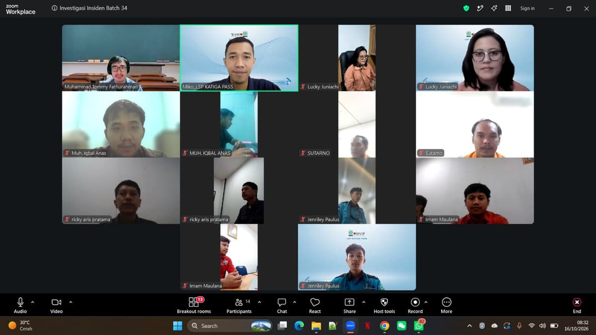 Investigasi Insiden Batch 34
