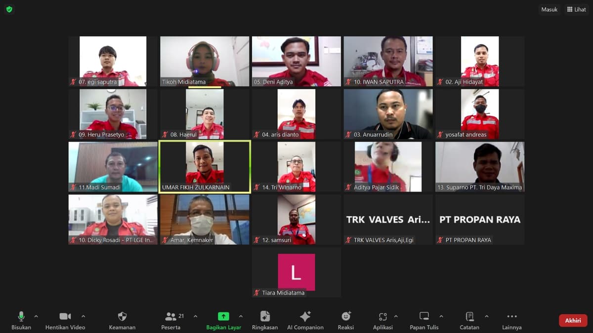 Operator Forklift Kelas II Batch 21