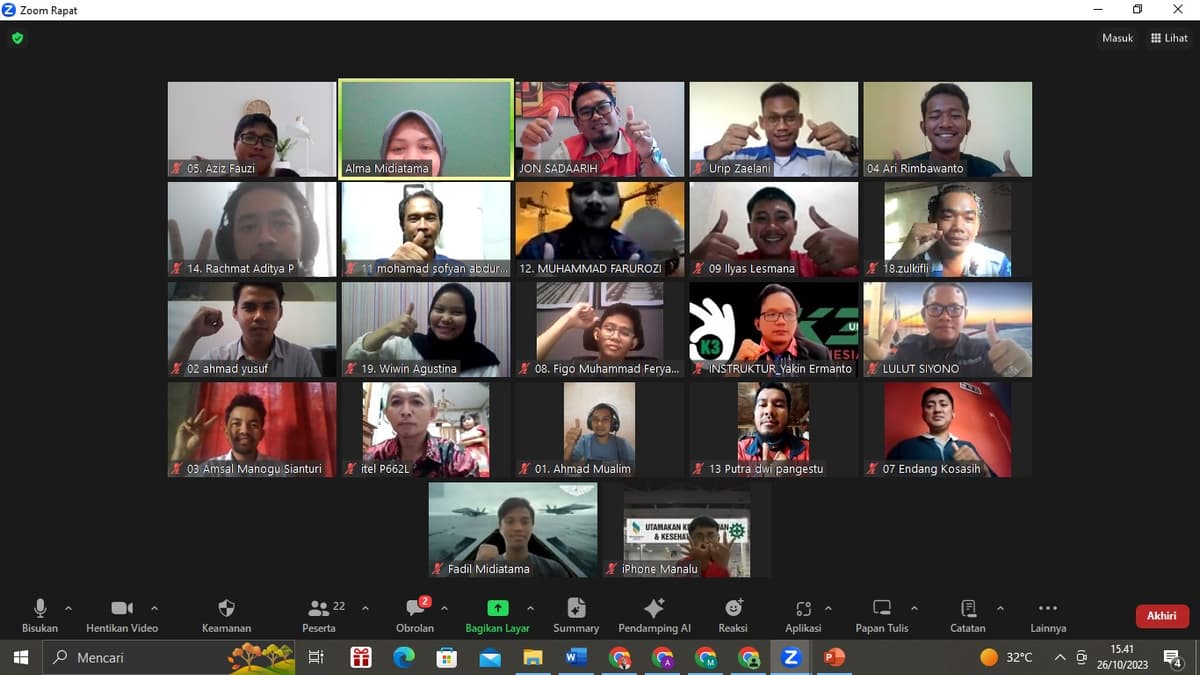 Ahli Muda K3 Konstruksi Batch 103