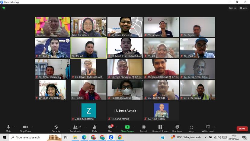 Petugas Peran Kebakaran (Kelas D) Batch 90