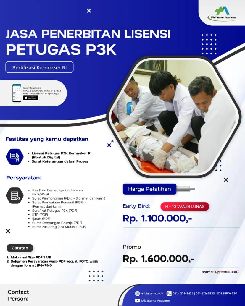 Petugas P3K Batch 14 LISENSI