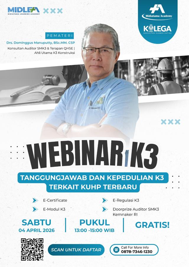 Tanggungjawab dan kepedulian K3 terkait KUHP terbaru Batch 1