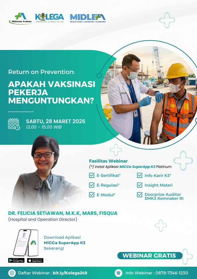 Return on Prevention: Apakah Vaksinasi Pekerja Menguntungkan? Batch 1